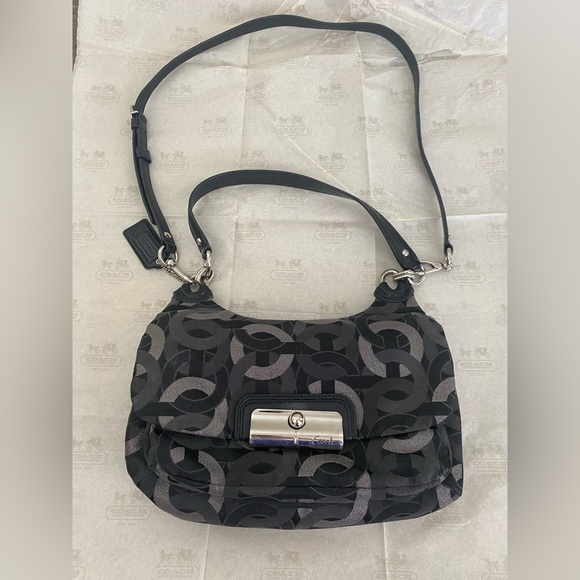Coach Signature 2011 Collection Black Purse - Picture 10 of 15
